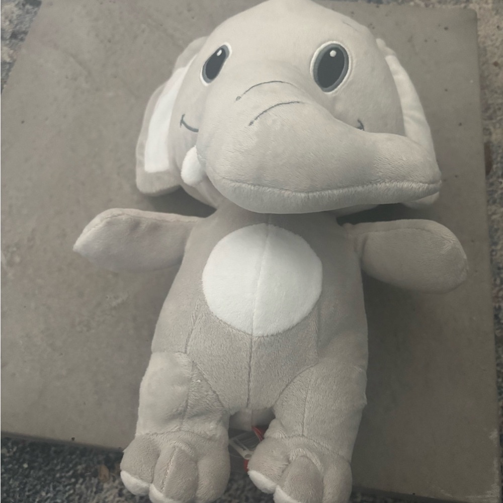 Gray Elephant Plush Toy
